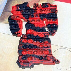 TRANSFORMERS BUBBLE POPPER TOY SILICONE FIDGET CALM STRESS TOY ADHD SENSORY